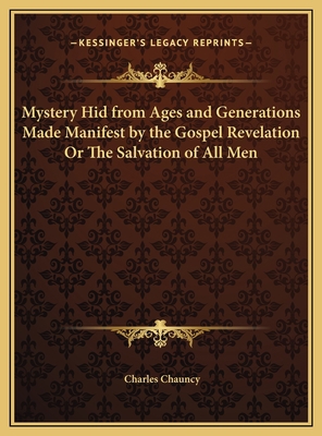 Mystery Hid from Ages and Generations Made Mani... 1169787231 Book Cover