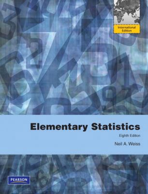 Elementary Statistics. Neil A. Weiss B007YXYY4Y Book Cover