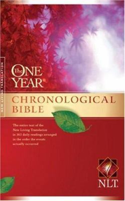 One Year Chronological Bible-NLT 1414314078 Book Cover