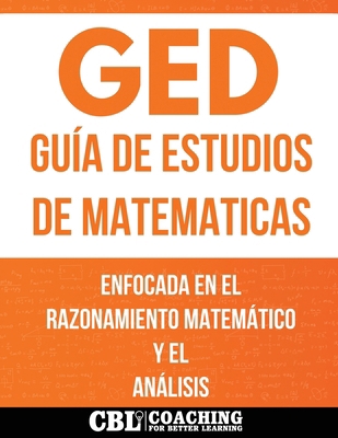 GED Guía de Estudios de Matematicas [Spanish] B0DPSPKV5B Book Cover