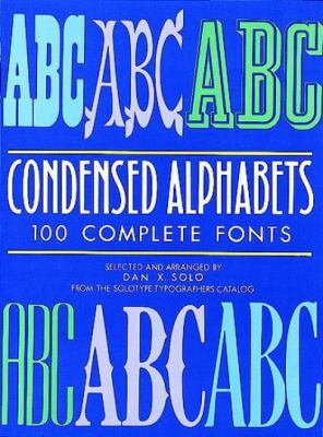 Condensed Alphabets (Lettering, Calligraphy, Ty... 0486251942 Book Cover