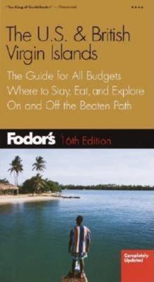 Fodor's Us & British Virgin Islands, 16th Edition 1400010640 Book Cover