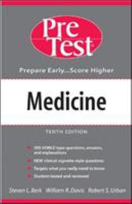 Medicine: Pretest Self-Assessment and Review 007140287X Book Cover