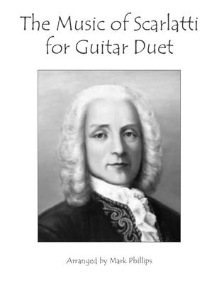 The Music of Scarlatti for Guitar Duet B0D1BTJ7RN Book Cover