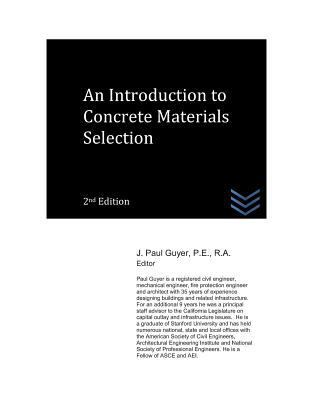 An Introduction to Concrete Materials Selection 1718077300 Book Cover