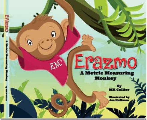 Hardcover Erazmo EM3 Metric Measuring Monkey Book