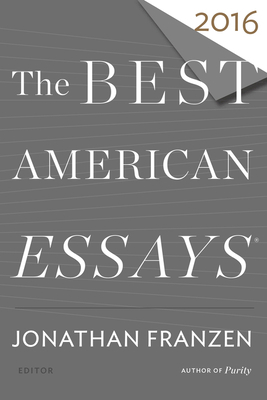 The Best American Essays 2016 0544812107 Book Cover