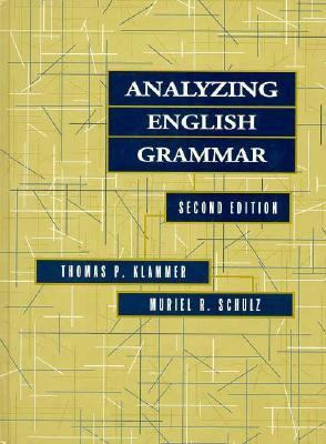 Analyzing English Grammar 0205173365 Book Cover