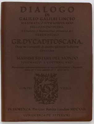 Dialogo by Galileo: Dark Brown Lined Journal 0998092371 Book Cover