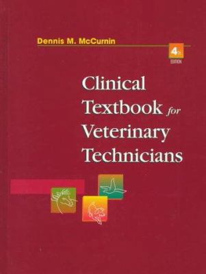 Clinical Textbook for Veterinary Technicians 0721621961 Book Cover