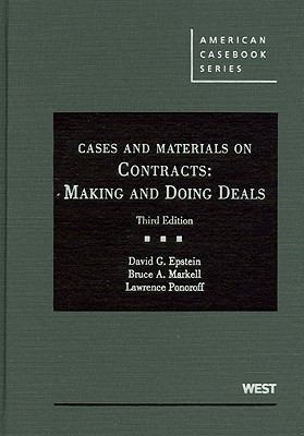 Cases and Materials on Contracts: Making and Do... 0314272380 Book Cover