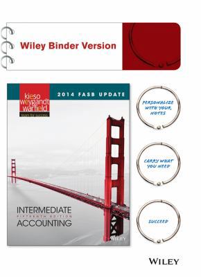 2014 FASB Update Intermediate Accounting, Binde... 111893878X Book Cover