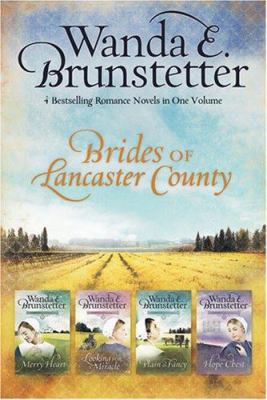 Brides of Lancaster County 4 in 1 1597898406 Book Cover