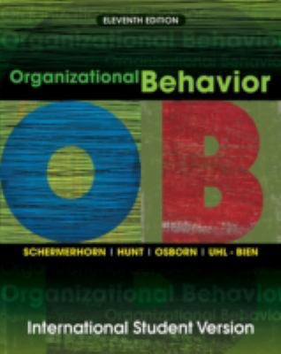 Organizational Behavior 0470553111 Book Cover