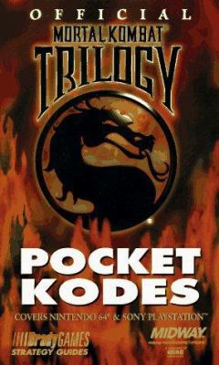 Official Mortal Kombat Trilogy Pocket Kodes 1566866405 Book Cover