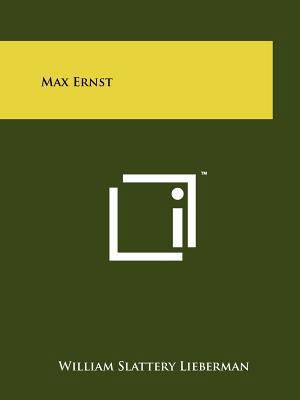 Max Ernst 1258211408 Book Cover