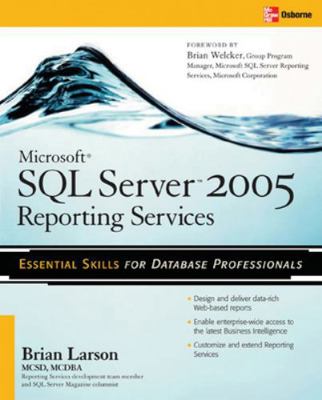 Microsoft SQL Server 2005 Reporting Services 0072262397 Book Cover