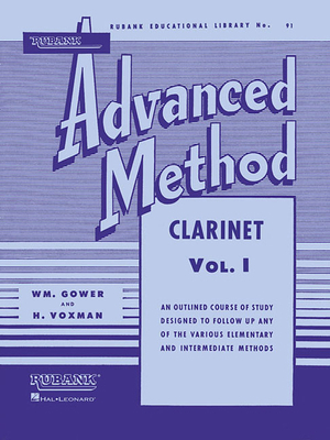 Rubank Advanced Method - Clarinet Vol. 1 1423444264 Book Cover