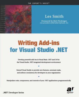 Writing Add-Ins for Visual Studio .Net 1590590260 Book Cover