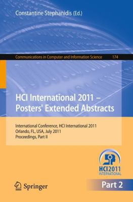 Hci International 2011 Posters' Extended Abstra... 3642220940 Book Cover