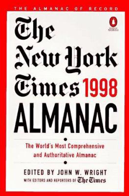 The New York Times Almanac 1998: The World's Mo... 0140514058 Book Cover