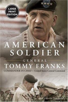 American Soldier [Large Print] 0060757140 Book Cover