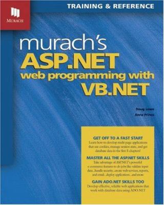 Murach's ASP.NET Web Programming with VB.NET 1890774200 Book Cover