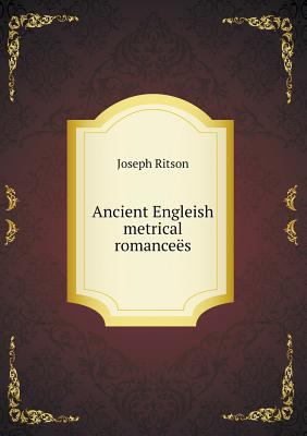 Ancient Engleish metrical romance?s 551855723X Book Cover