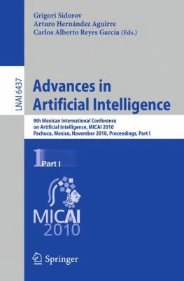 Advances in Artificial Intelligence 3642167608 Book Cover
