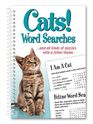 Cats! Word Searches B0BXW3B24S Book Cover