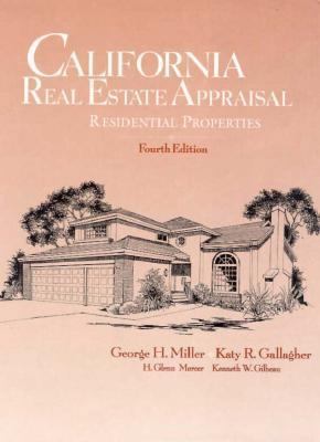 California Real Estate Appraisal: Residential P... 0133120678 Book Cover