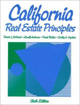 California Real Estate Principles 0130826618 Book Cover