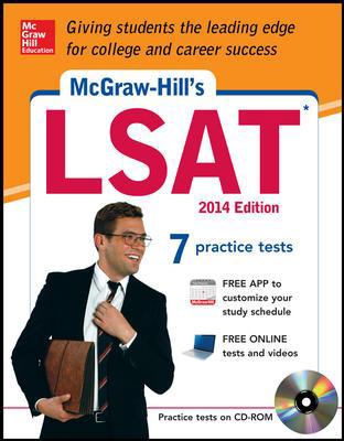 McGraw-Hill's LSAT with CD-ROM, 2014 Edition 0071821392 Book Cover
