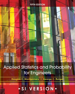 Applied Statistics and Probability for Engineers 0470505788 Book Cover