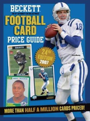 Beckett Football Card Price Guide: Number 24 1930692579 Book Cover