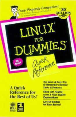 Linux for Dummies Quick Reference 0764503022 Book Cover