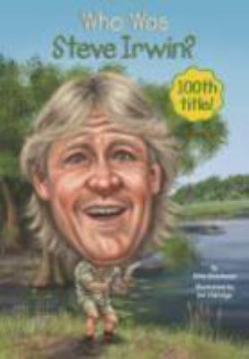 Hardcover Who Was Steve Irwin? Book