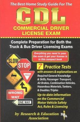 CDL: Commercial Driver License Exam 087891109X Book Cover
