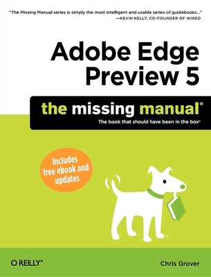 Adobe Edge Preview 5: The Missing Manual 1449330304 Book Cover