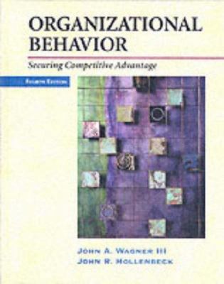 Organizational Behavior 0030289467 Book Cover