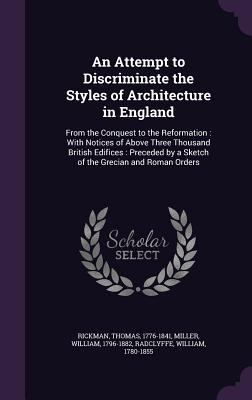 An Attempt to Discriminate the Styles of Archit... 1355572029 Book Cover