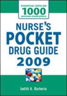 Nurse's Pocket Drug Guide 2009 0071549706 Book Cover