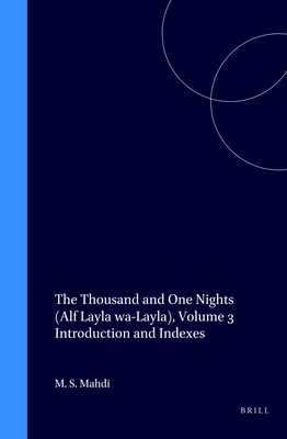 The Thousand and One Nights (Alf Layla Wa-Layla... 9004101063 Book Cover