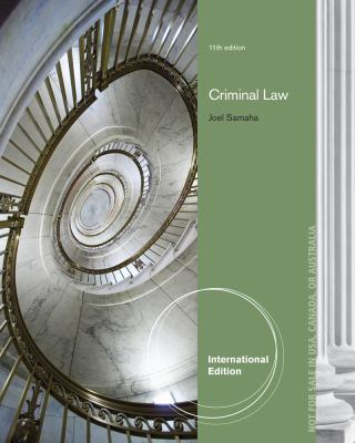 Criminal Law 128506772X Book Cover
