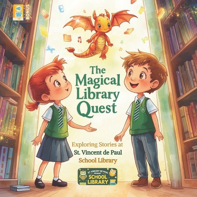 The Magical Library Quest: Exploring Stories at... B0FT19VFT1 Book Cover