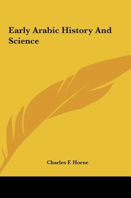 Early Arabic History And Science 1161591788 Book Cover