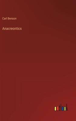 Anacreontics 3368169696 Book Cover
