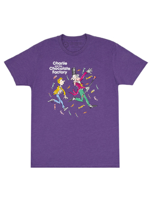 Charlie and the Chocolate Factory Unisex T-Shir... 0593257375 Book Cover