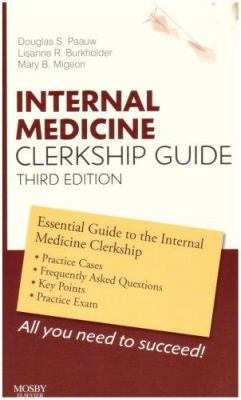 Internal Medicine Clerkship Guide 0323045588 Book Cover