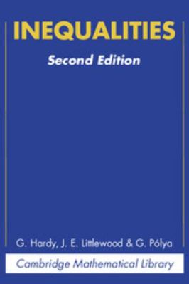 Inequalities 0521358809 Book Cover